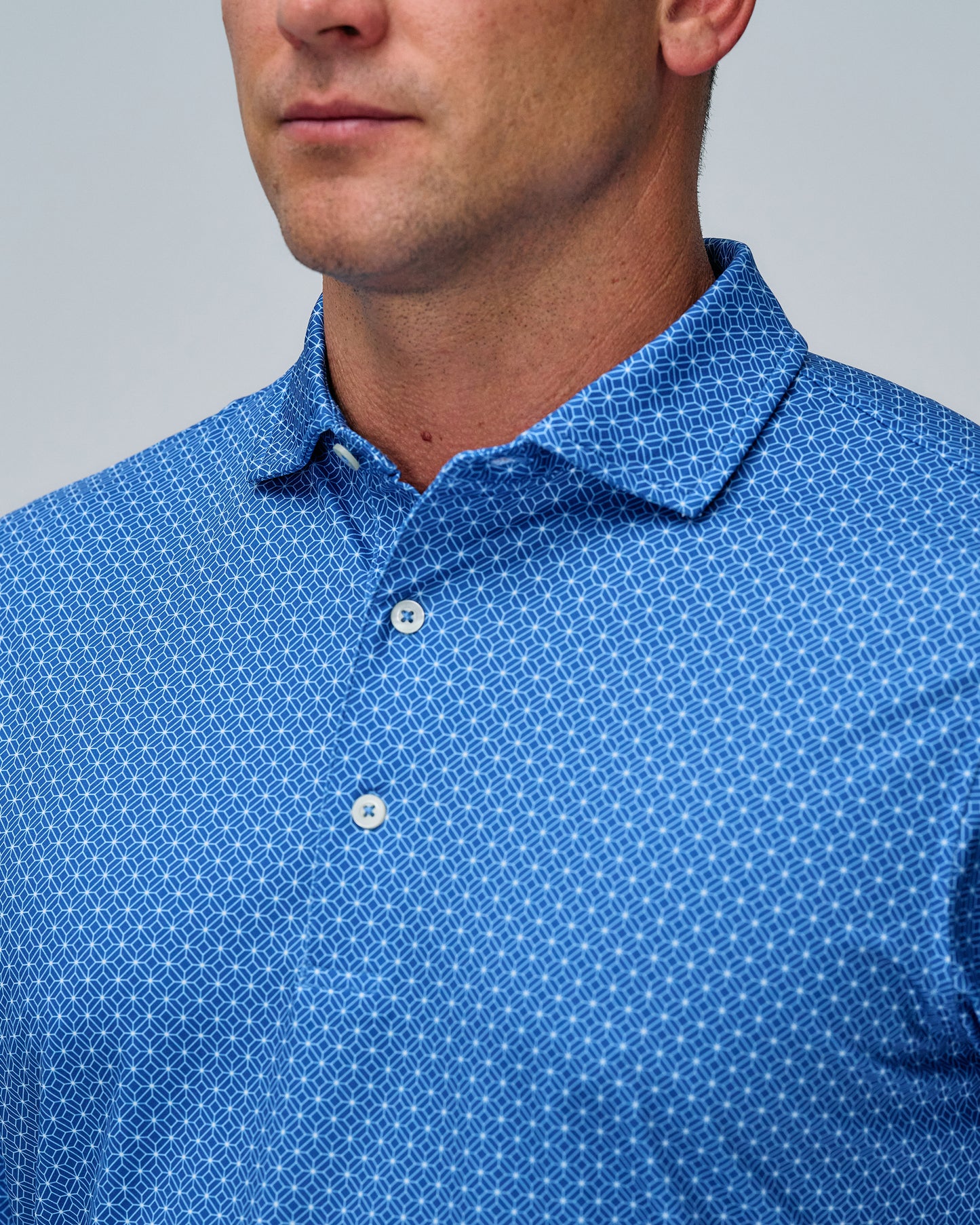 NEPTUNE POOL PRINT POLO