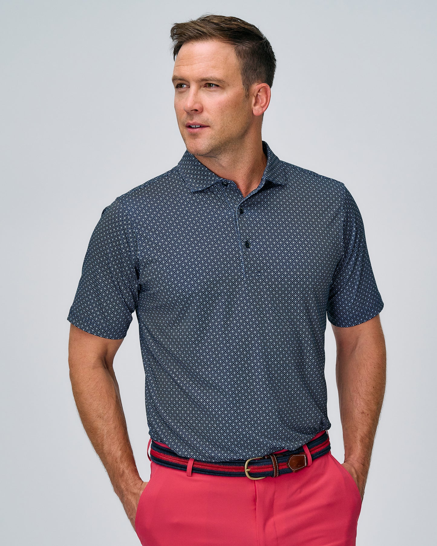 NEPTUNE POOL PRINT POLO