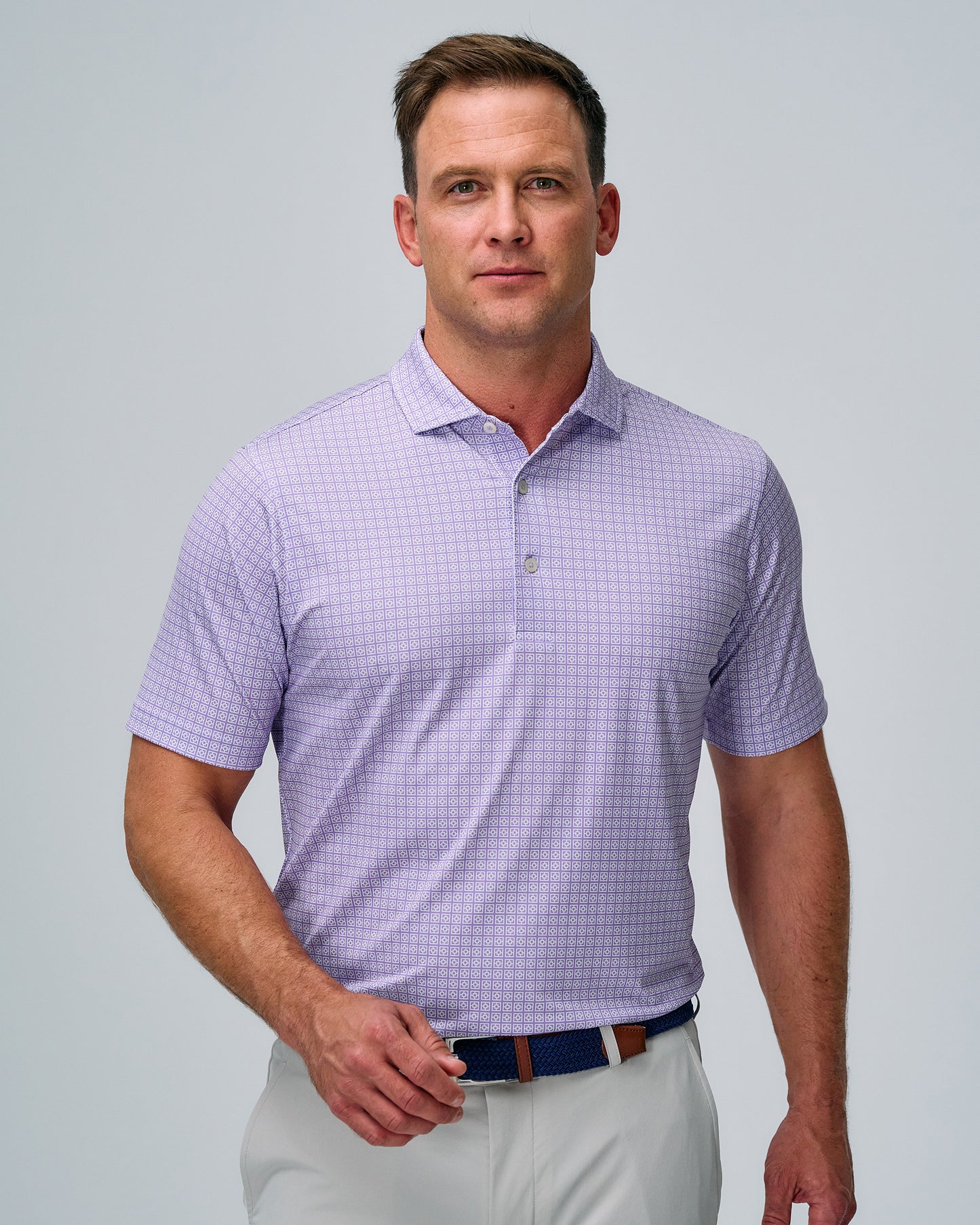 BIXBY PRINT POLO