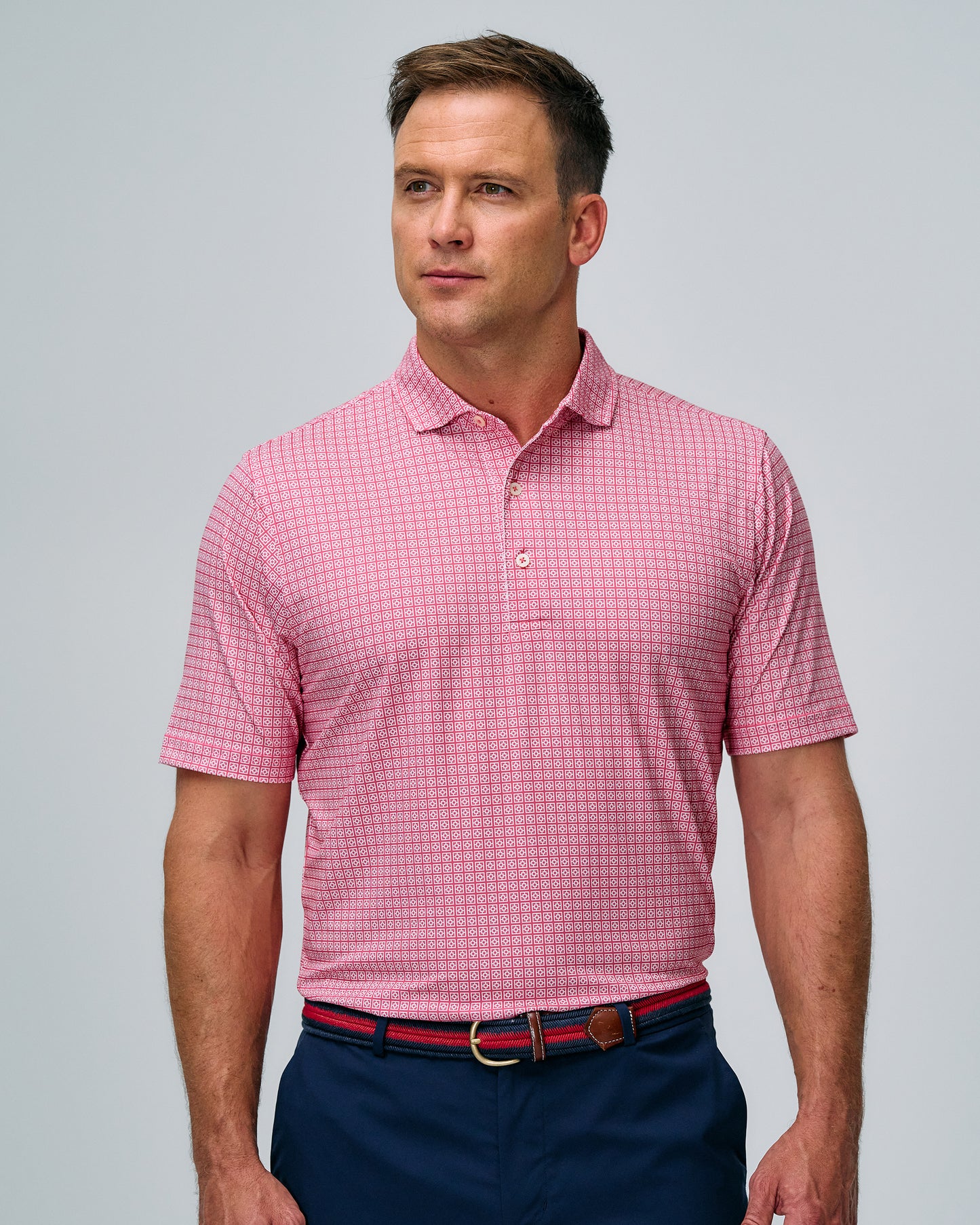 BIXBY PRINT POLO
