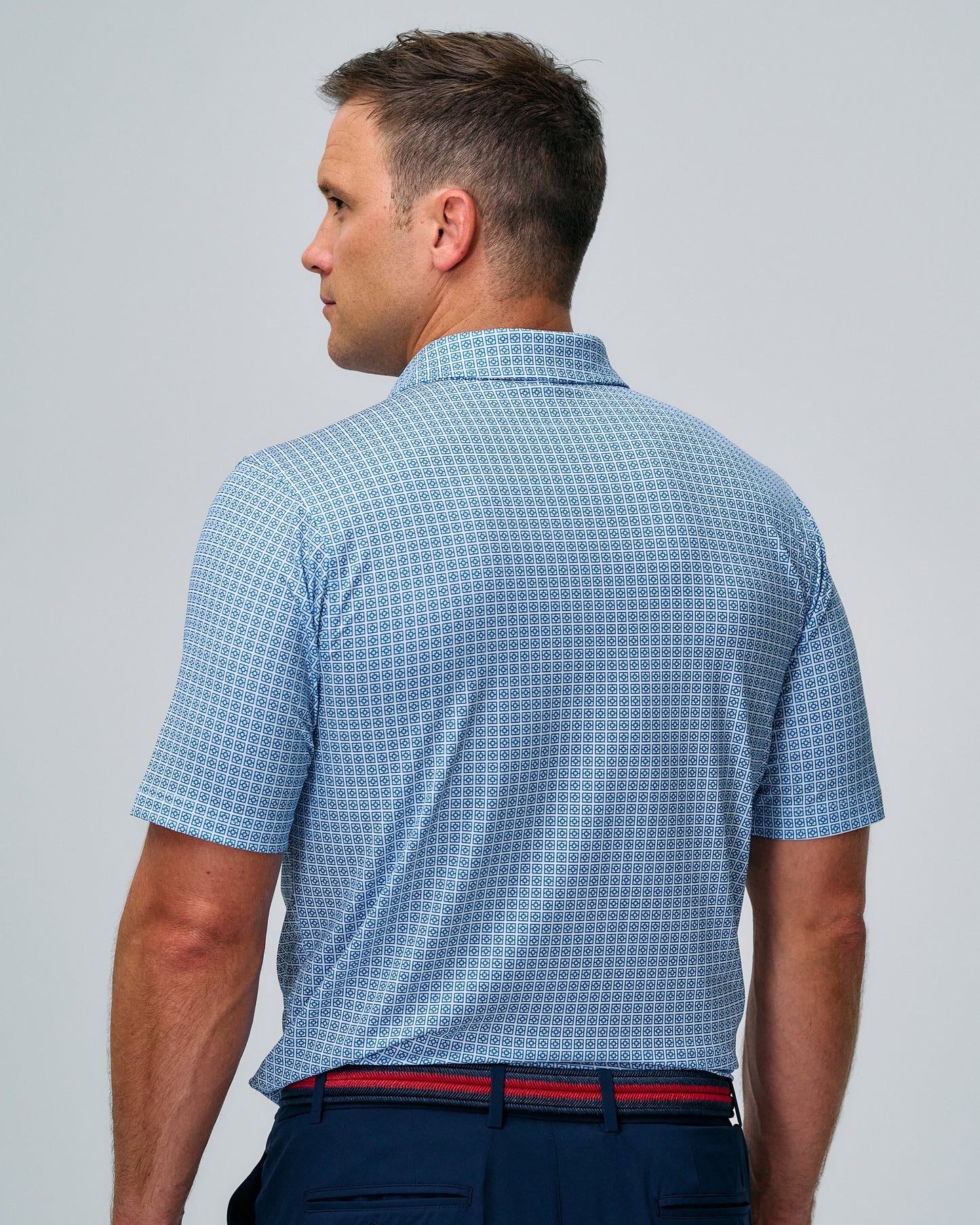BIXBY PRINT POLO