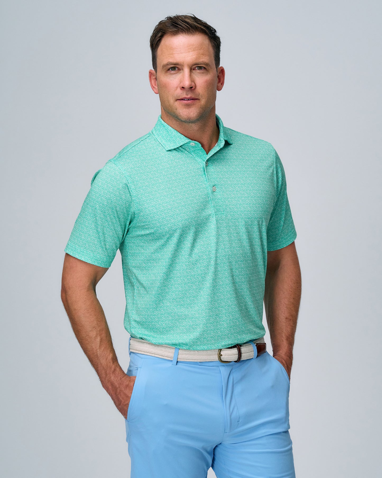 SEACLIFF PRINT POLO