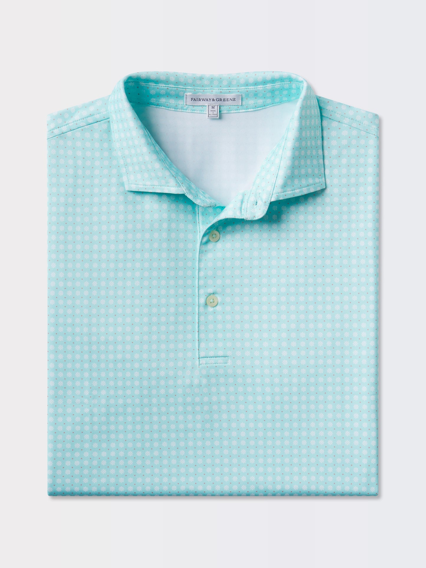 SEASIDE DAISY PRINT POLO
