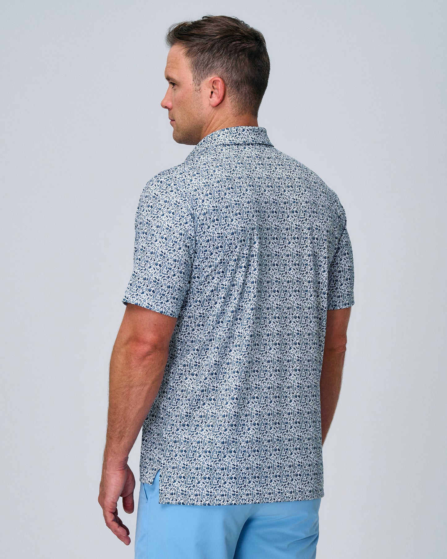 INDEPENDENCE DAY PRINT POLO