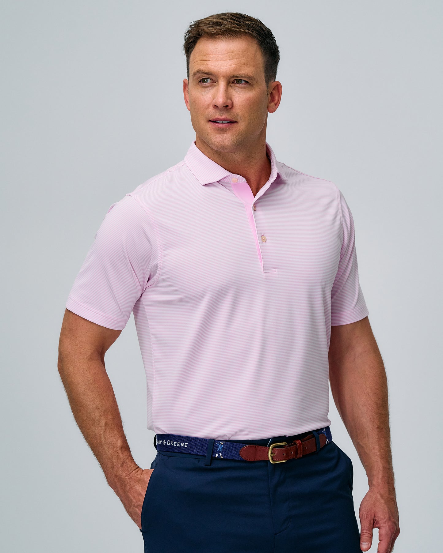BRYANT STRIPE POLO