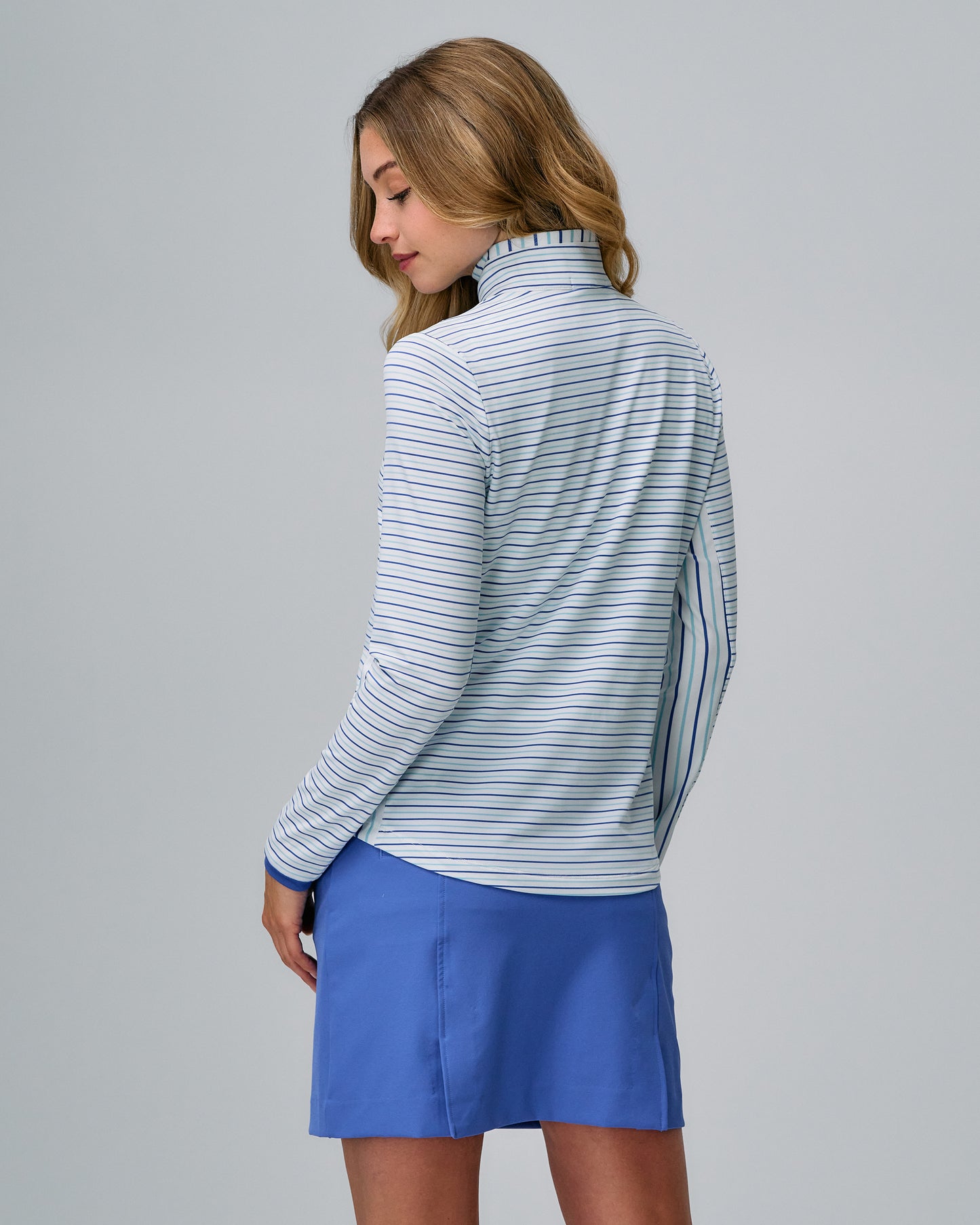 DREA ZIP MOCK