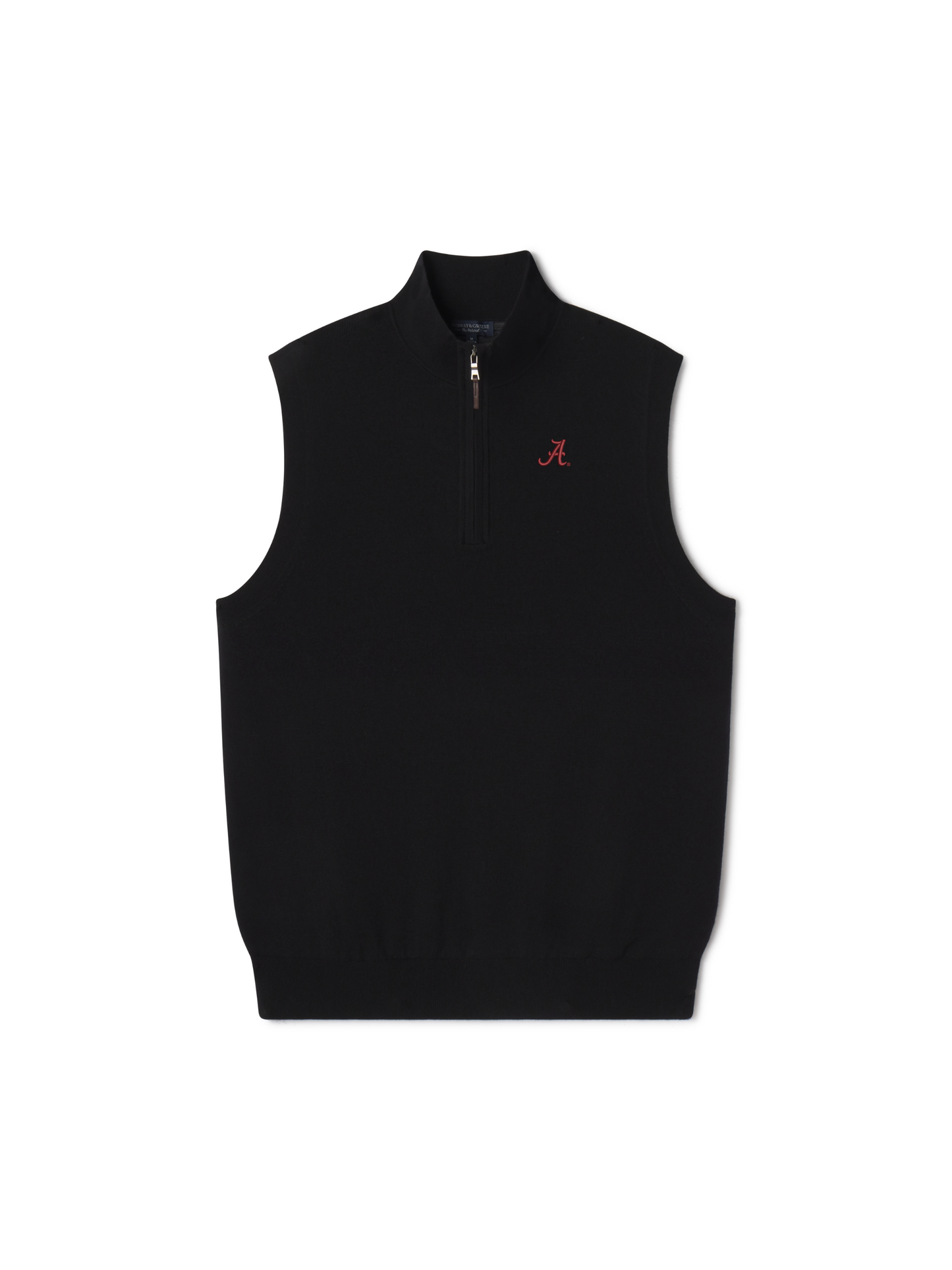 ALABAMA | BARUFFA MERINO 1/4 VEST | COLLEGIATE