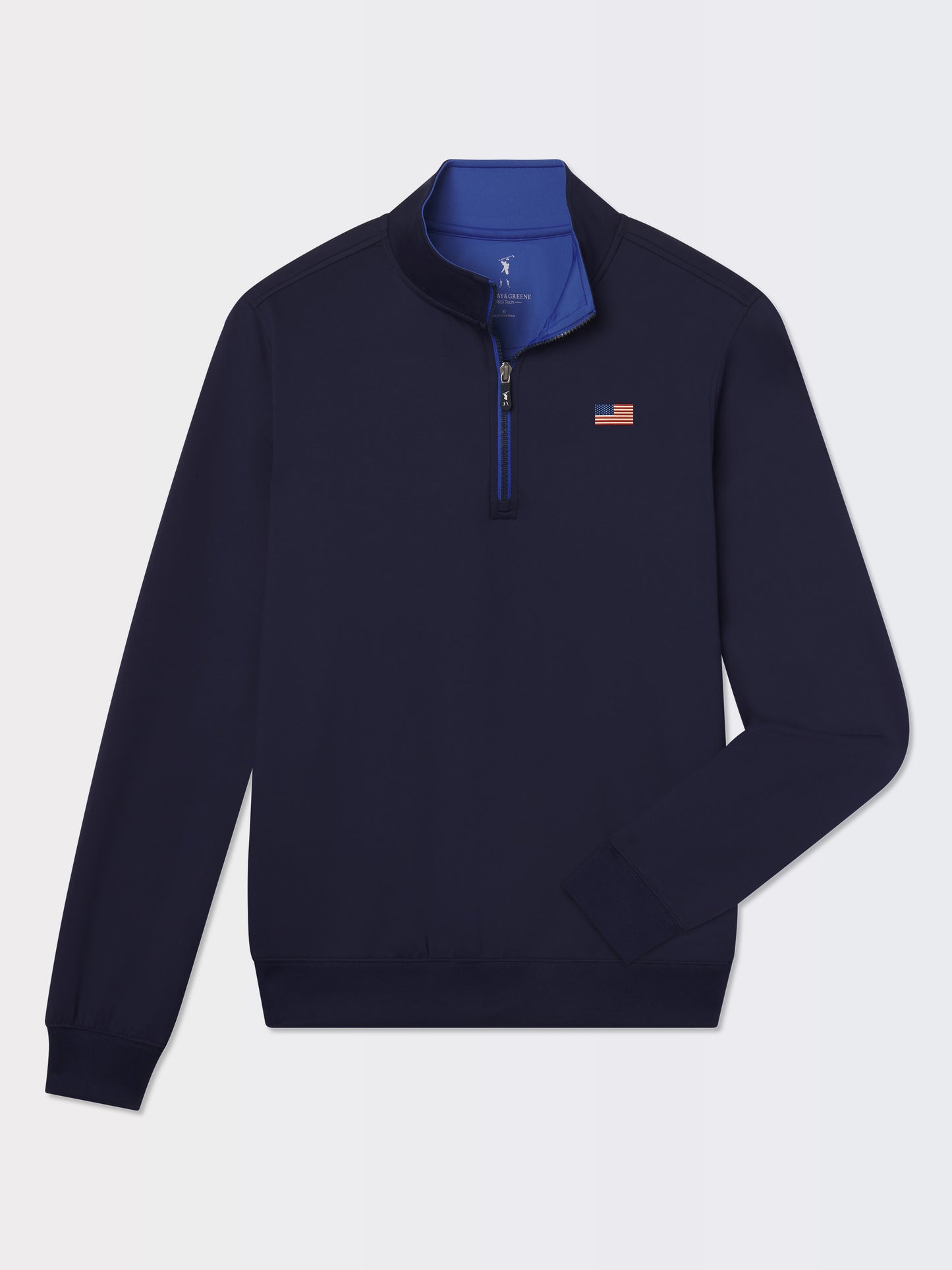 American Flag | Caves Quarter Zip Pullover