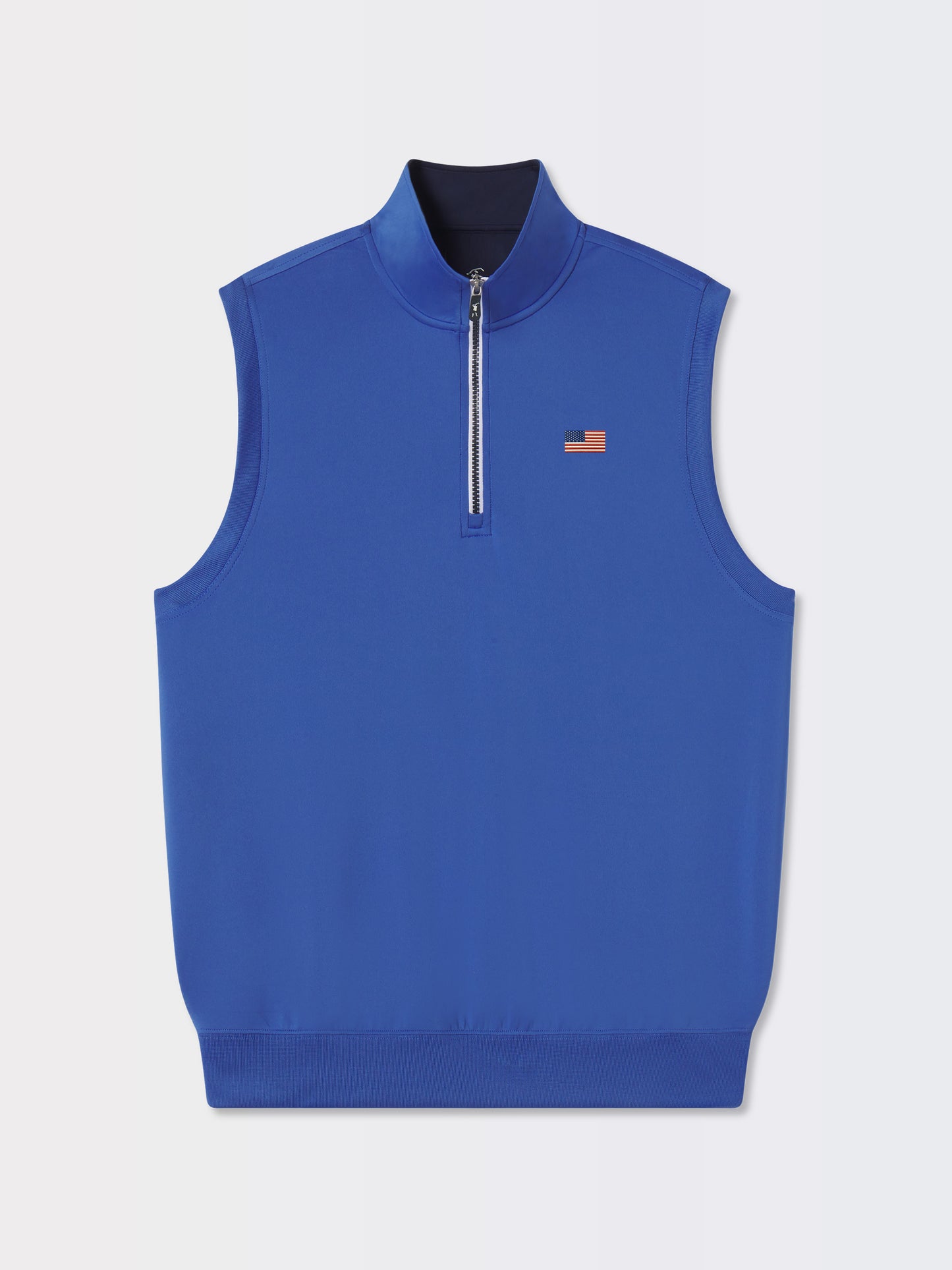 American Flag | USA Tournament Solid Tech Jersey Polo