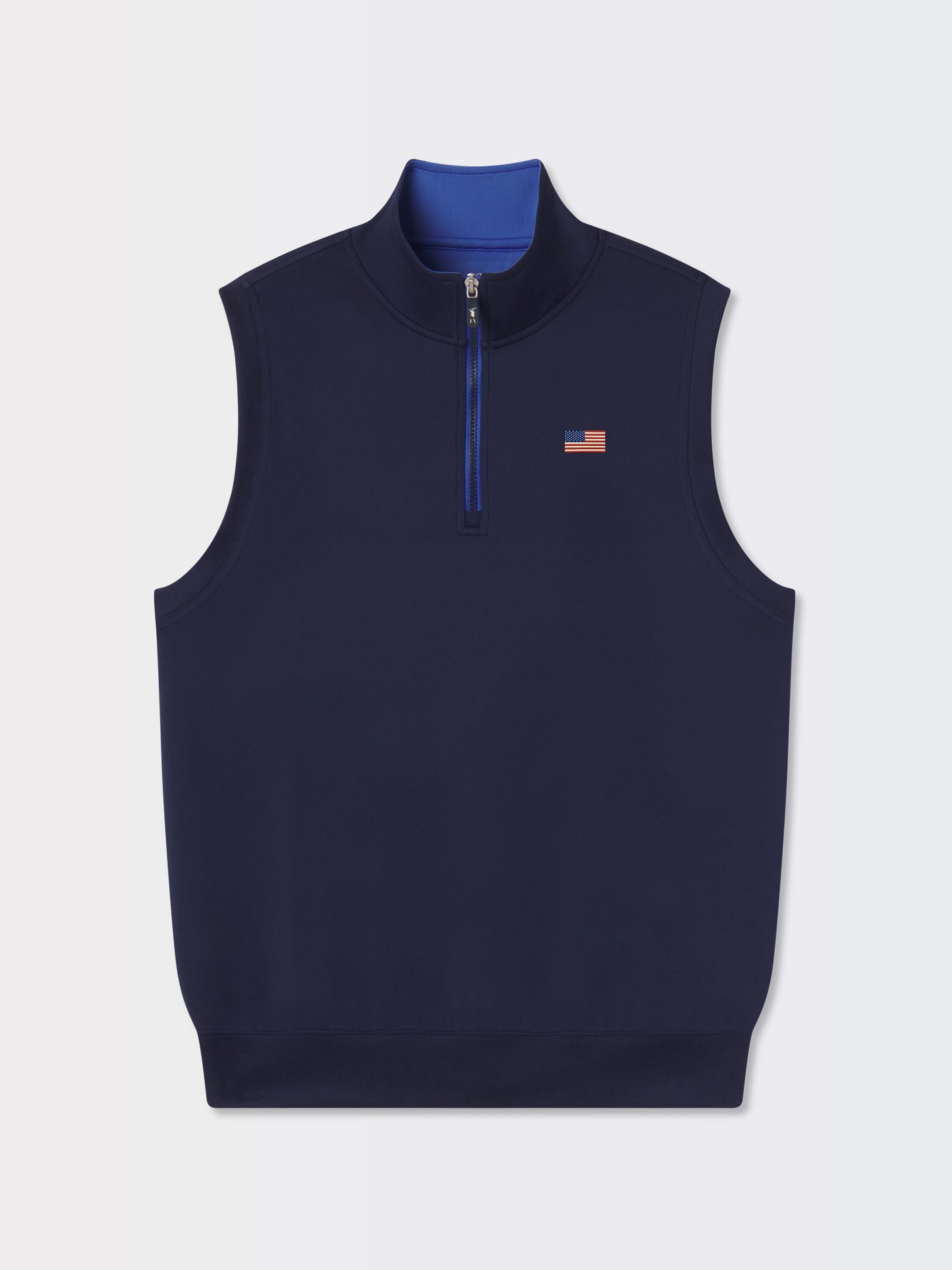 American Flag | USA Tournament Solid Tech Jersey Polo
