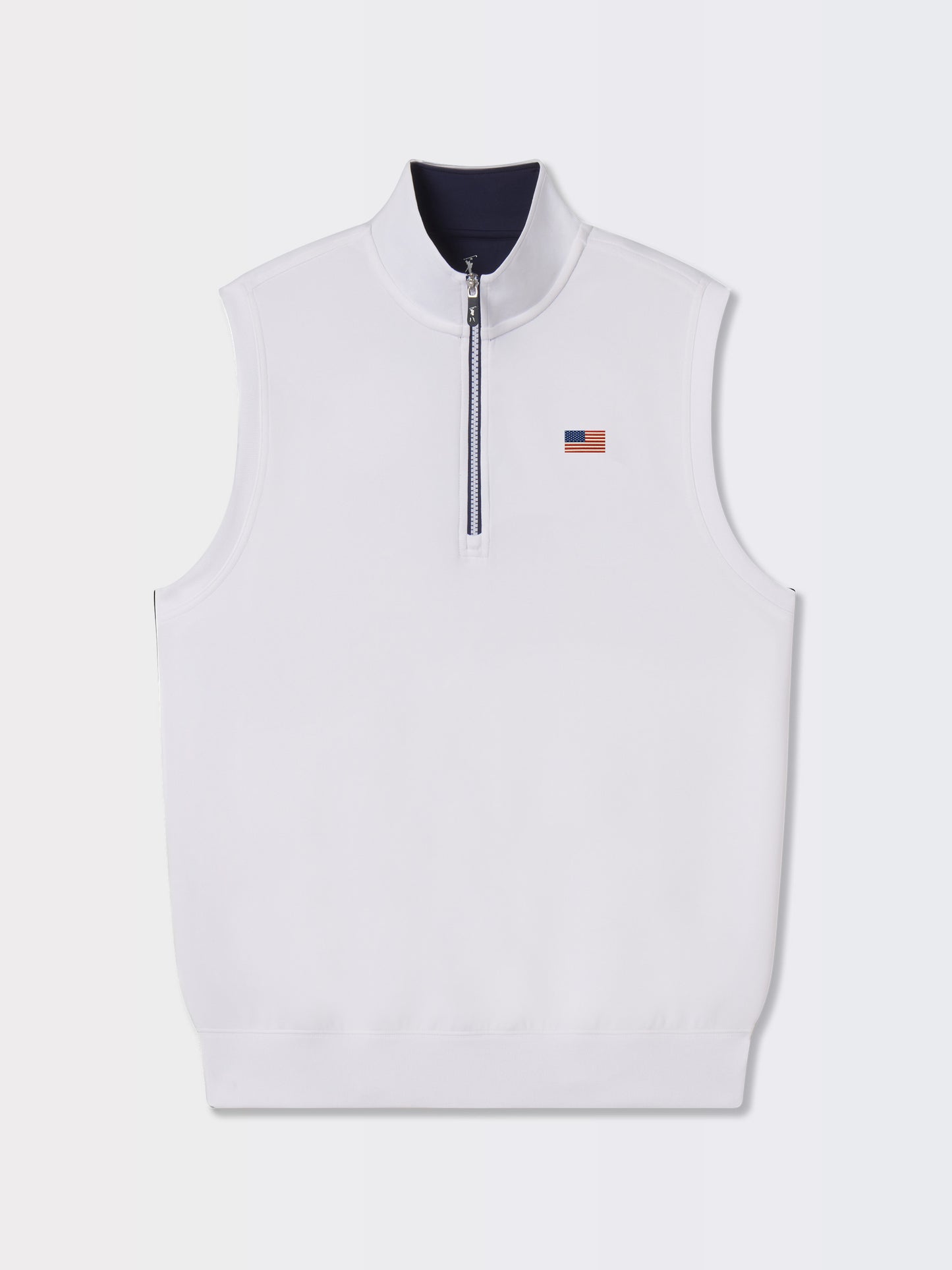 American Flag | USA Tournament Solid Tech Jersey Polo