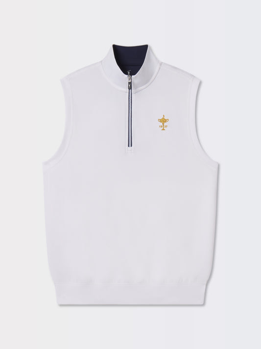 RYDER CUP TROPHY | CAVES SOLID QUARTER ZIP VEST