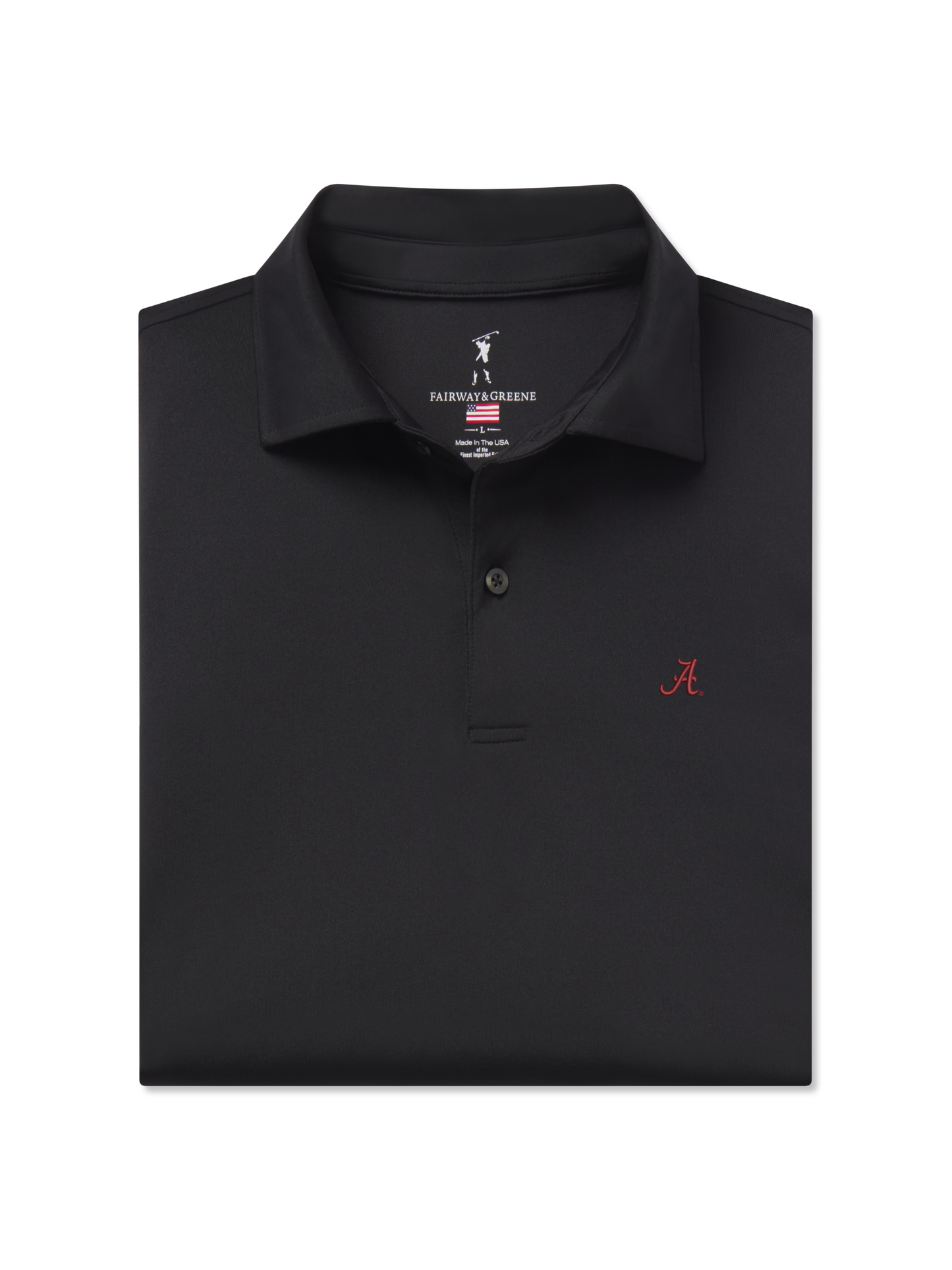 Alabama | USA Tournament Solid Tech Jersey Polo | Collegiate