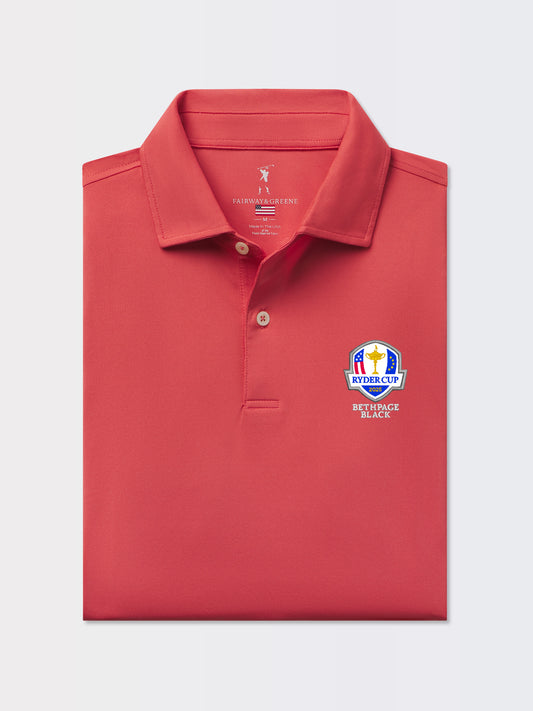 Ryder Cup | USA Tournament Solid Tech Jersey Polo