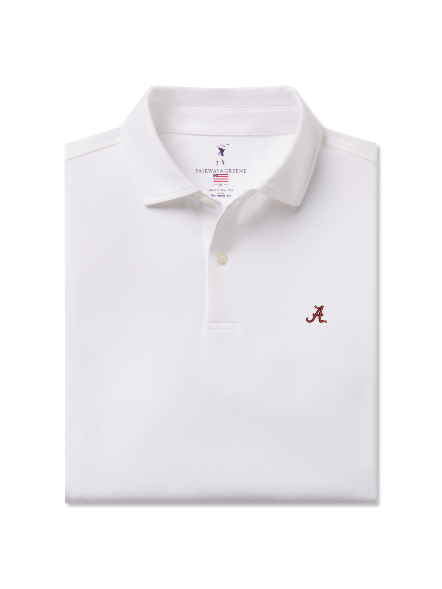 Alabama | USA Tournament Solid Tech Jersey Polo | Collegiate