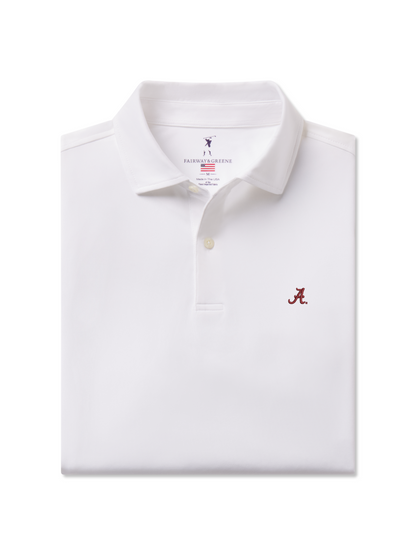 Alabama | USA Tournament Solid Tech Jersey Polo | Collegiate