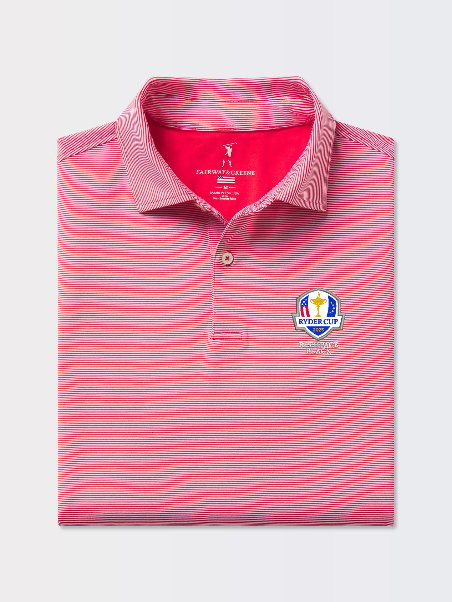 Ryder Cup | USA Mini Stripe Jersey Polo