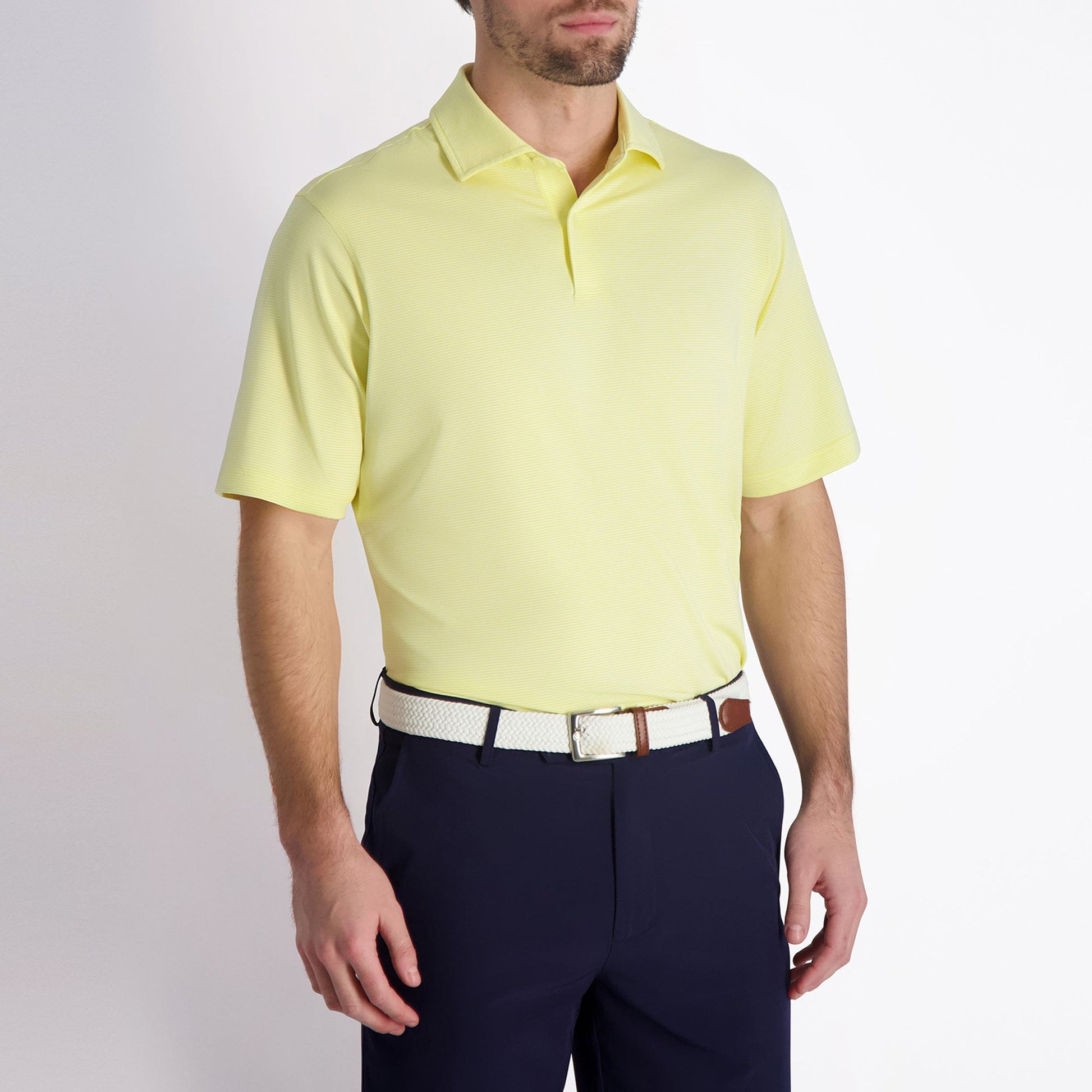 USA Mini Stripe Jersey Polo-Sale - Fairway & Greene