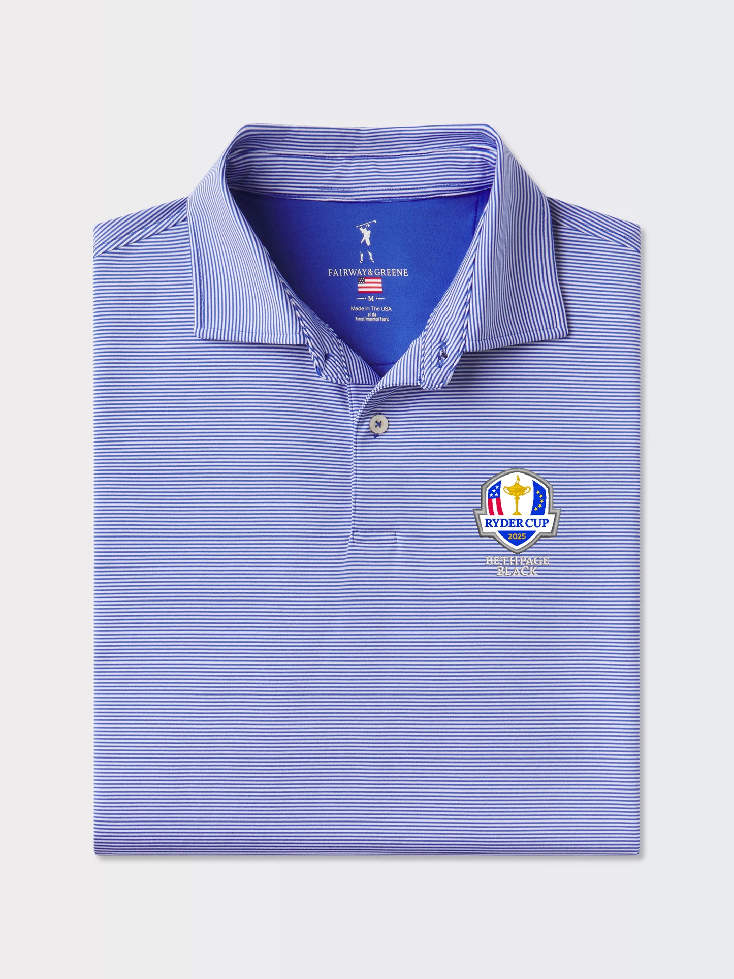Ryder Cup | USA Mini Stripe Jersey Polo