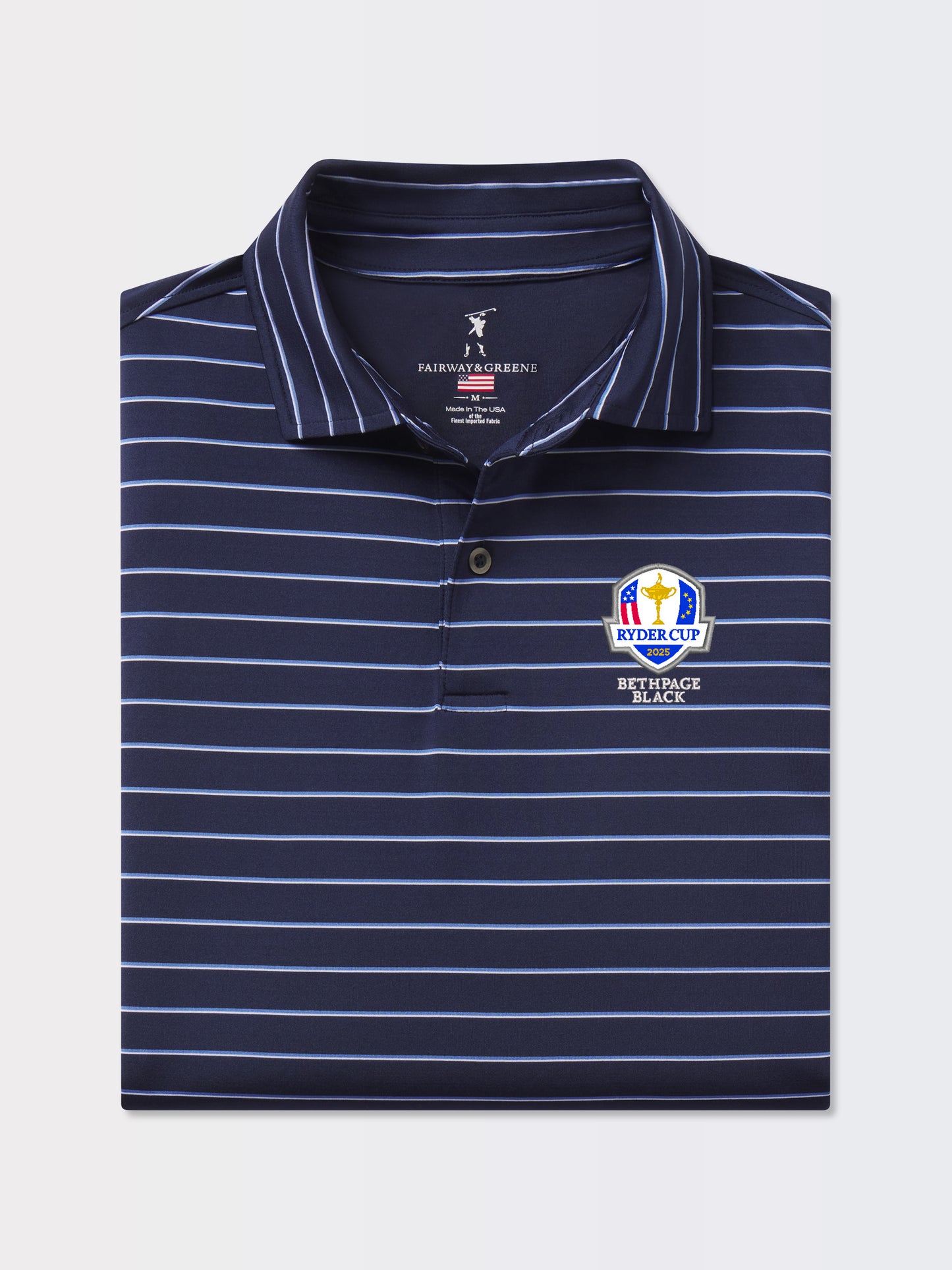 Ryder Cup | Faxon Stripe Jersey Polo
