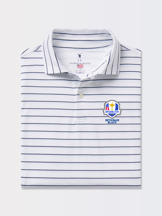 Ryder Cup | Faxon Stripe Jersey Polo
