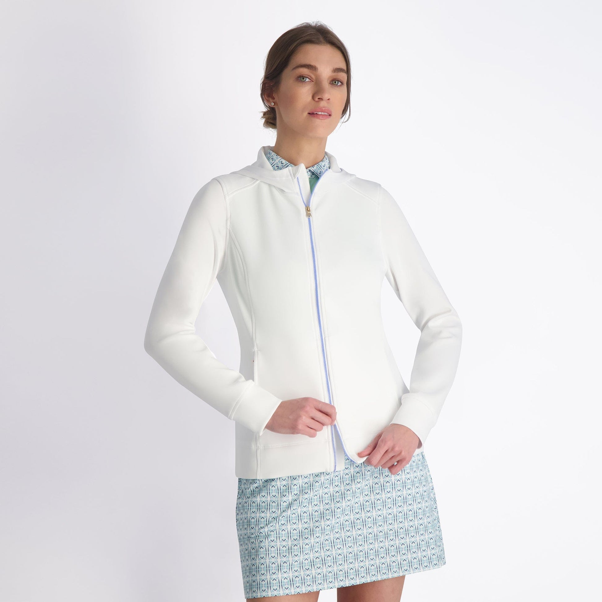 WHITE/ISLAND BLUE