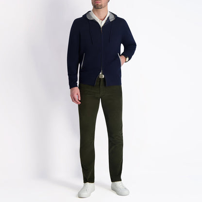 MARINE/GREY HEATHER