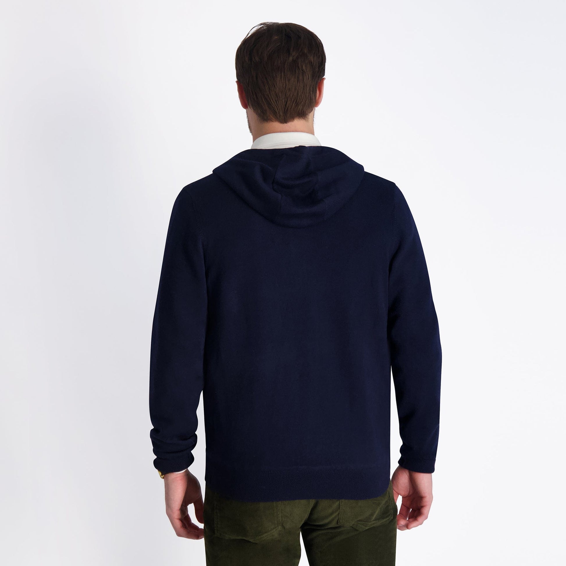 MARINE/GREY HEATHER