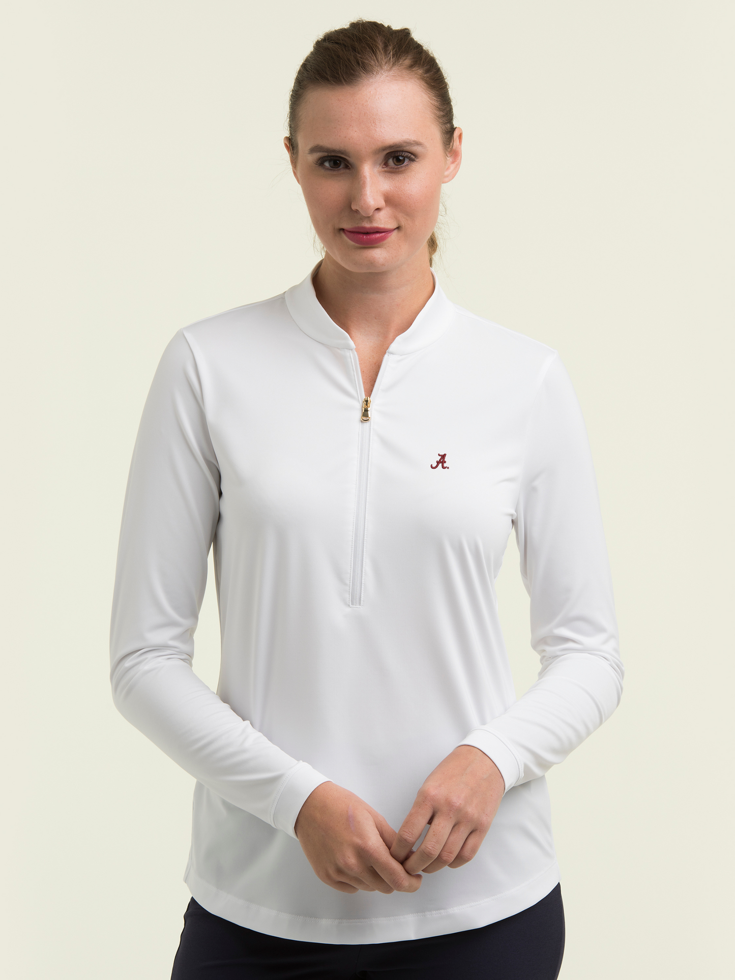 ALABAMA | CAT LONG SLEEVE ZIP | COLLEGIATE