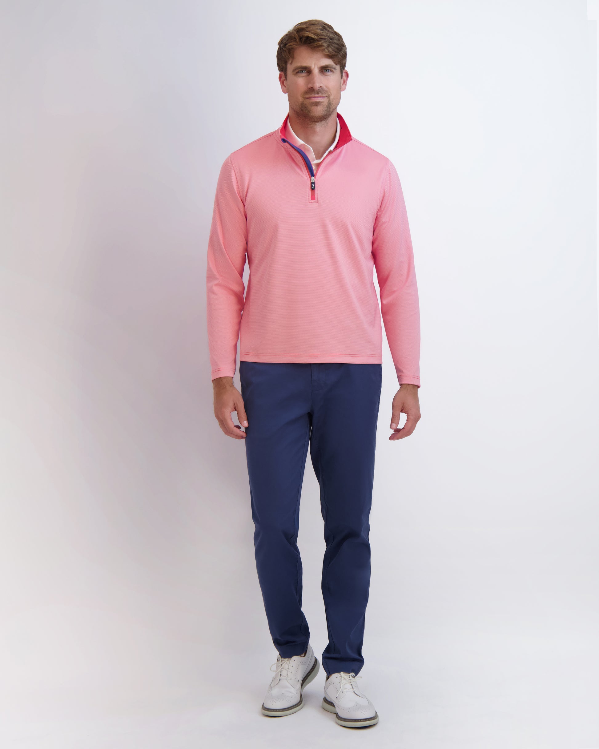 CORAL/WHITE