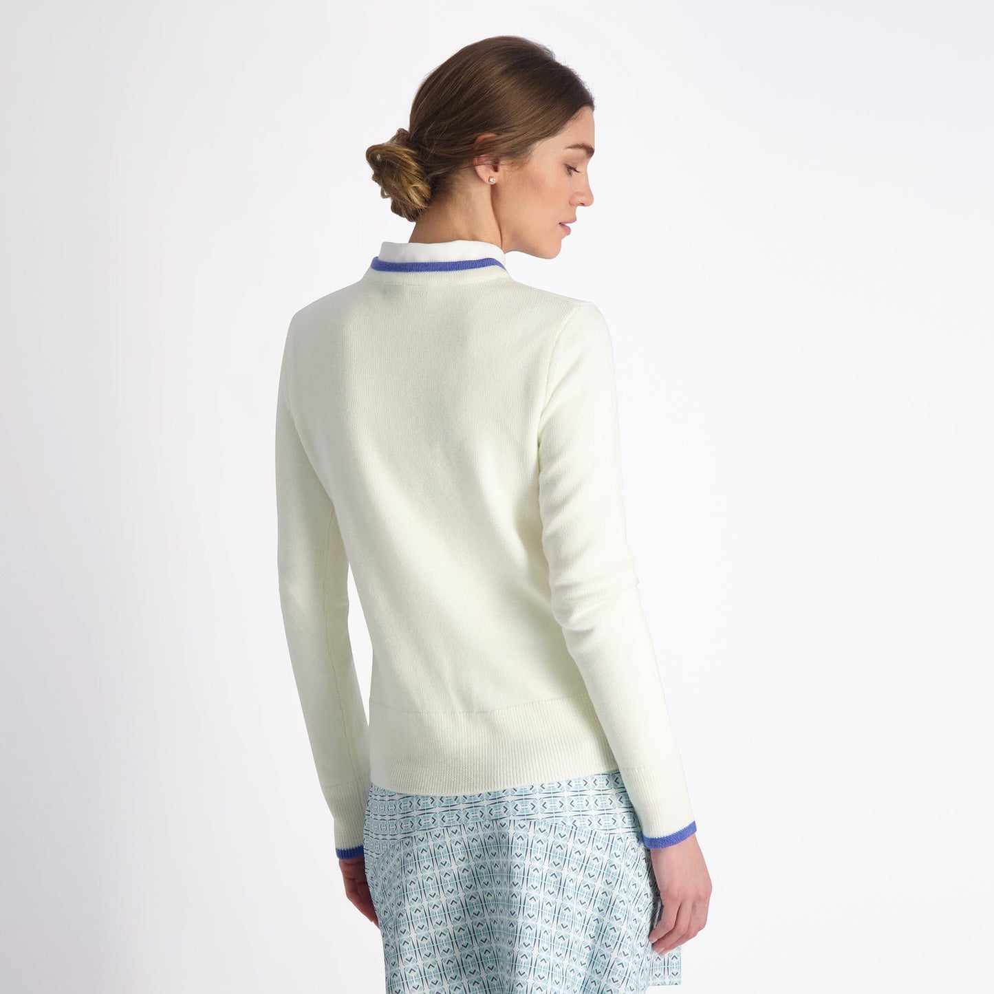 WHITE/ISLAND BLUE