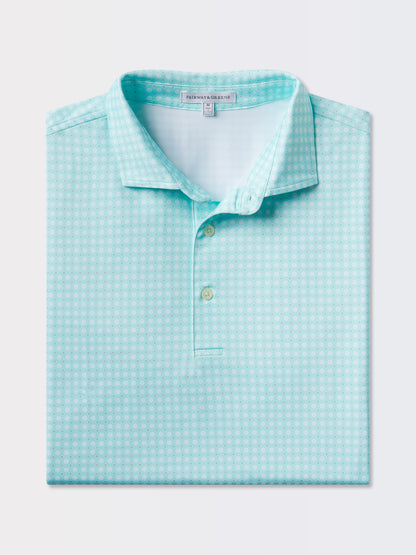 SEASIDE DAISY PRINT POLO