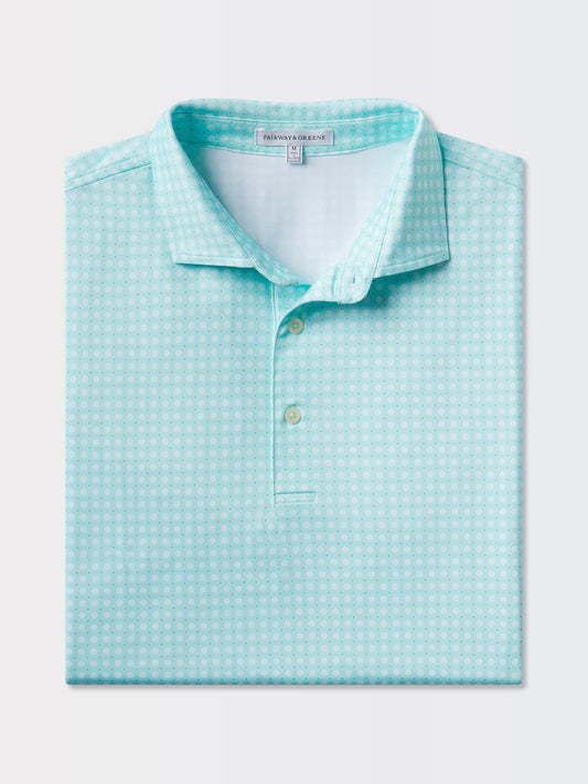 SEASIDE DAISY PRINT POLO
