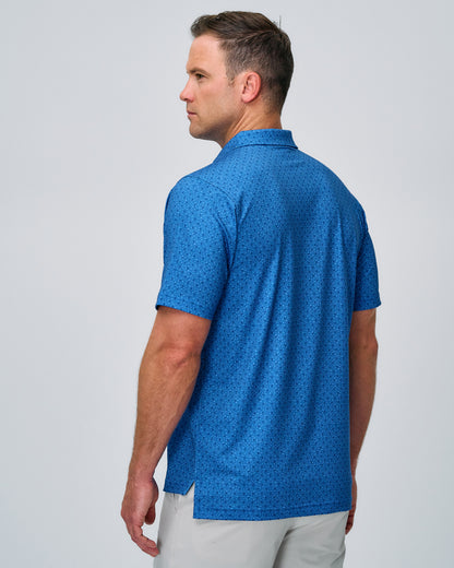 FREMONT PALM PRINT POLO