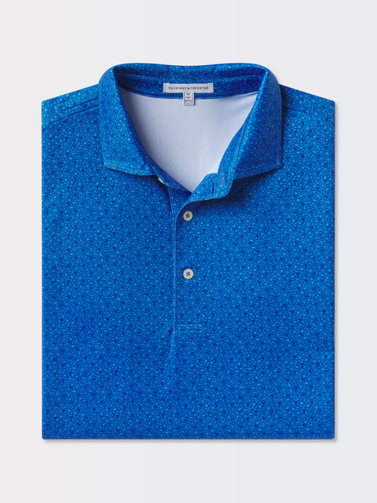 FREMONT PALM PRINT POLO