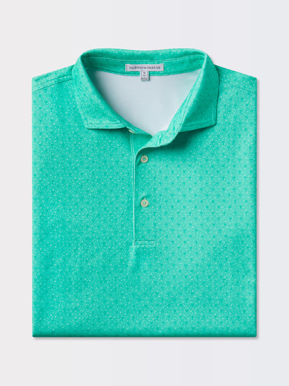 FREMONT PALM PRINT POLO