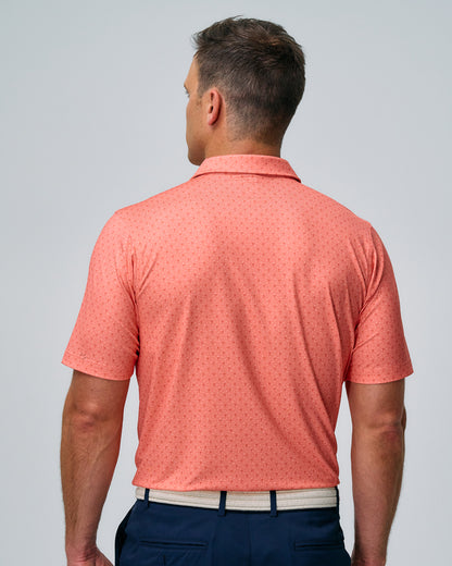 FREMONT PALM PRINT POLO