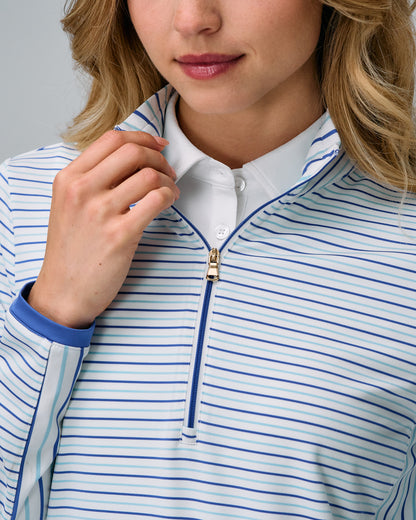 DREA ZIP MOCK