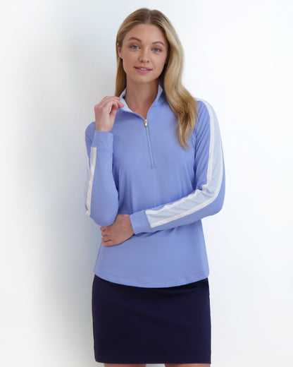 ERYNN ZIP MOCK - Fairway & Greene