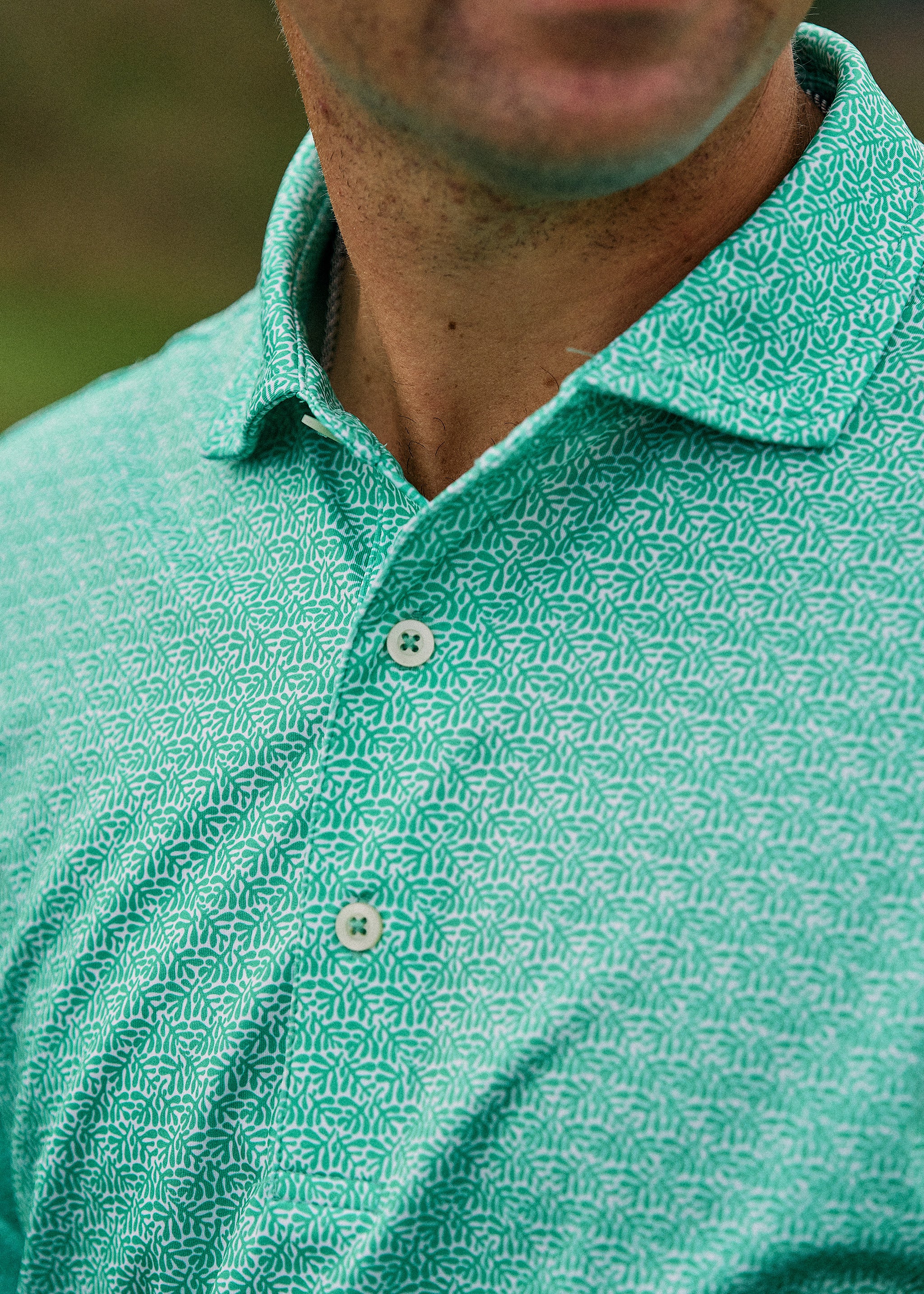 メンズウェア CLUBHAUS Apple Tree Gang 2nd Tour Polo J.Lindeberg Golf KV Tour Polo Shirt SS25 - Azalea Wave Pink