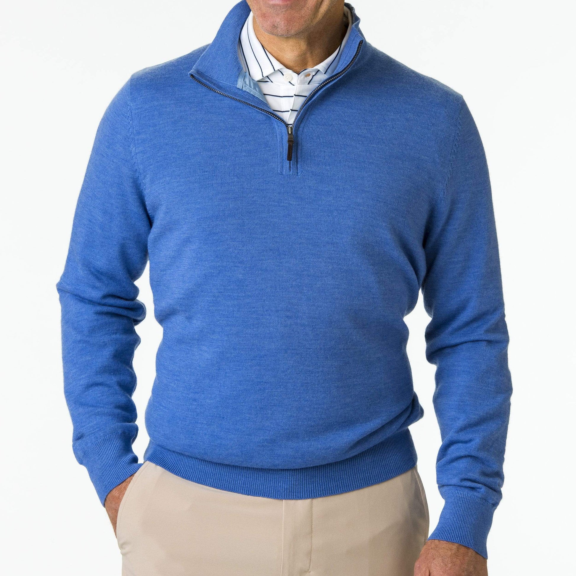 HEATHERED BLUE