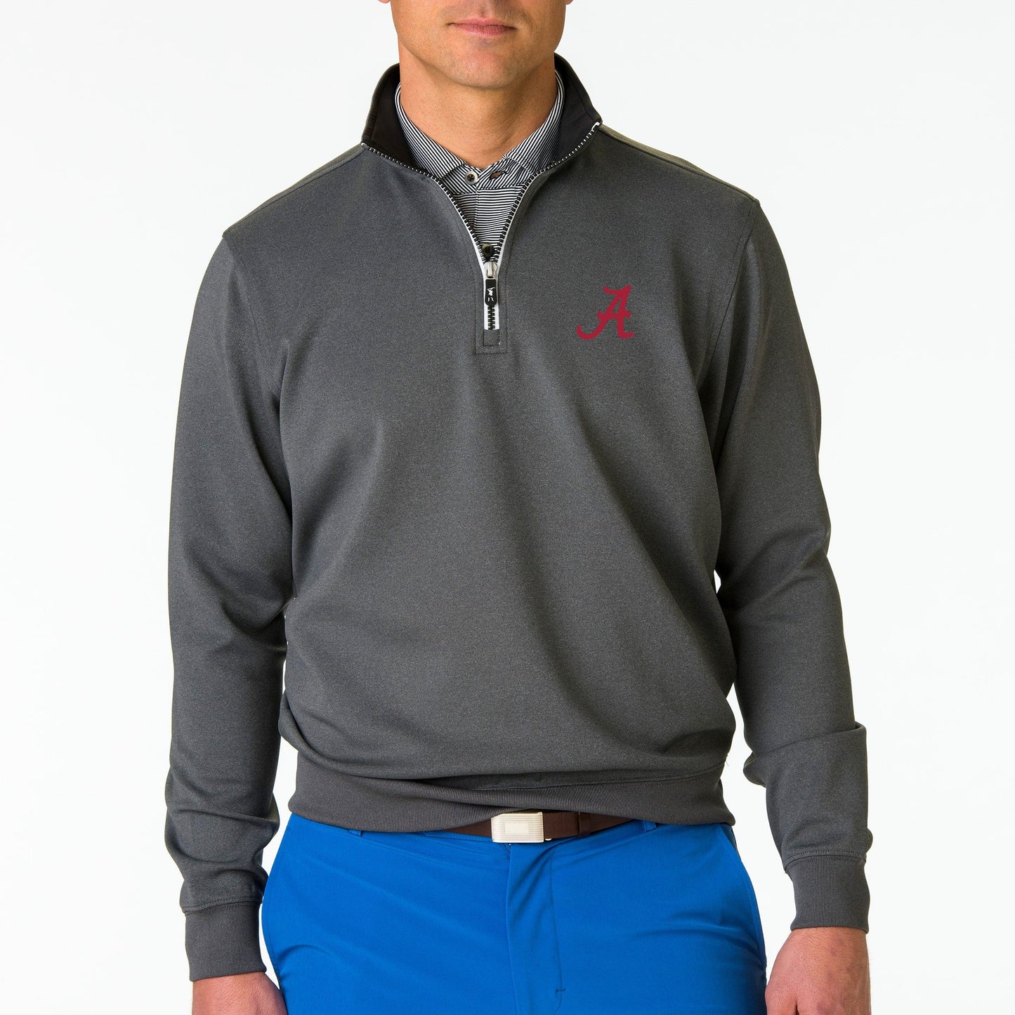 Alabama | Caves Quarter Zip Pullover | Collegiate - Fairway & Greene