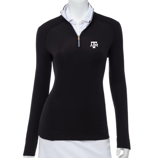Texas A&M | Wells Quarter Zip | Collegiate - Fairway & Greene