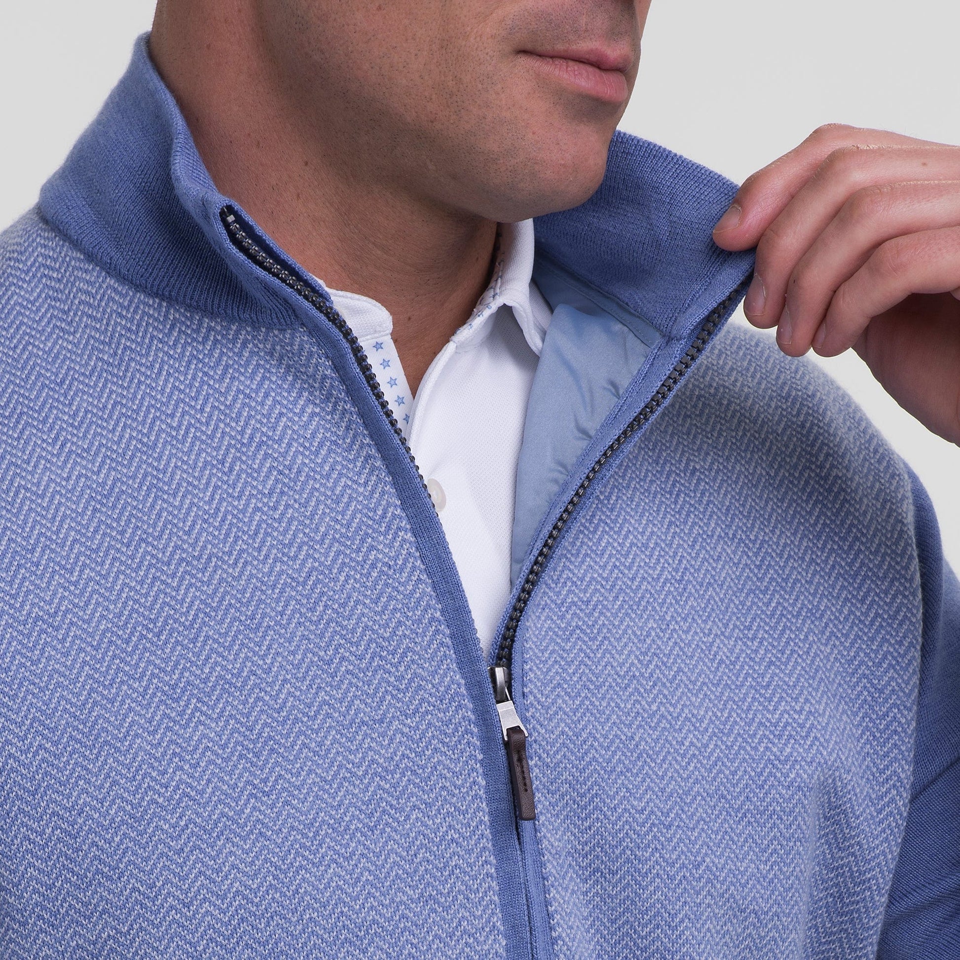 HEATHERED BLUE
