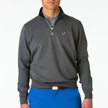 UGA | Caves Quarter Zip Pullover | Collegiate