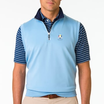 2023 Ryder Cup Caves Solid Quarter Zip Vest