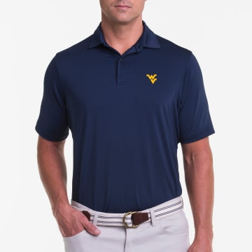 University of West Virginia | USA Tournament Solid Tech Jersey Polo | Collegiate