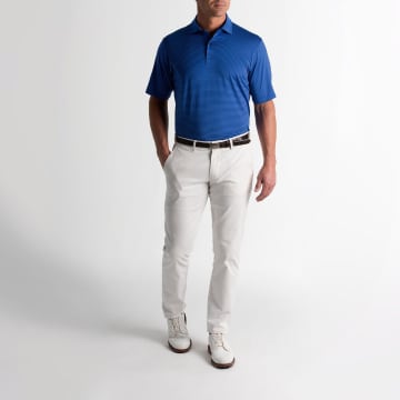 Owens Stripe Tech Polo