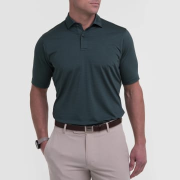 Owens Stripe Tech Polo - SALE
