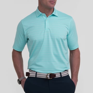 Faxon Stripe Jersey Polo - Sale
